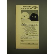 1961 Snid Toy Advertisement - A Valentine for a Snidot