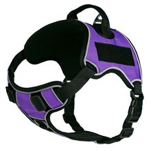 Multipurpose Dog Harness, Purple XL 36"-45"