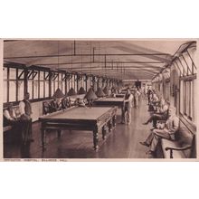 Orpington Hospital Billiards Room Kent Antique Postcard