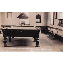 Billiards Table Droylsden Manchester Lancs Congregational Social Club Old RPC Po