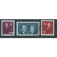 liechtenstein stamps sg 214 sg 214 vfu set 1943