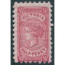 Victoria 1883 ½d rosine Perf 12½ SG207 unused