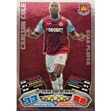 Carlton COLE West Ham Match Attax Championship 2011/12 #264 STAR PLAYER