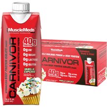 Musclemeds Carnivor RTD, Ready to Drink Protein, Lactose Free, Sugar Free, 40G I