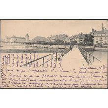 Le Port, Morges, 1900 - Librairie Hartung CPA