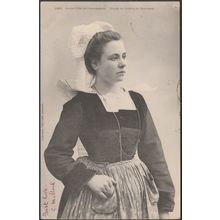 Jeune Fille de Concarneau, 1902 - Villard CPA