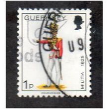 GUE 1974 1P 'MILITIA -OFFICER' FINE USED (EBID25252)