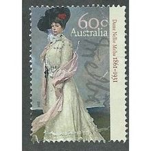 AUS 2011 60c 'DAME NELLIE MELBA' FINE USED (EBID37-046)