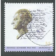 GER 2003 55c 'REINHOLD SCHNEIDER' FINE USED (EBID51-183)