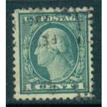 Used 498 1c George Washington Fine A03774
