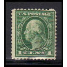 Used 405 1c George Washington Barely Clears K3026