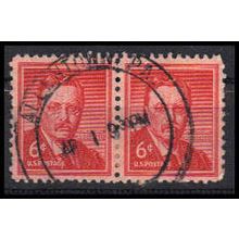 Used 1039 6c Theodore Roosevelt (2) Allentown, PA. E1194