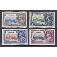 Nigeria 1935 Silver Jubilee set of 4 SG 30/3 U/Mint