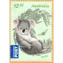 Australia 2011 $2-35 Value. Bush Babies, Koala. Unfranked On Piece