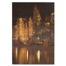 KEIZERSGRACHT, AMSTERDAM, HOLLAND .unused vintage postcard =