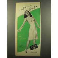 1947 Martha Maid Lady Love 8-Gore Slips Ad