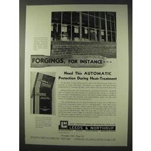 1947 Leeds & Northrup Micromax Pyrometer Ad