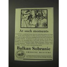 1958 Balkan Sobranie Smoking Mixture Tobacco Ad