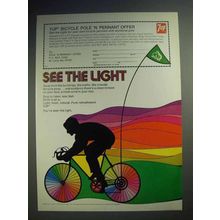 1973 7up Soda Ad - See The Light