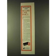 1979 Discwasher Inc. Ad - Record Care Basics