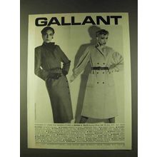 1979 Gallant Fashion by Rebecca Moses Ad