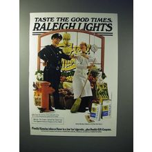 1979 Raleigh Lights Cigarette Ad - Good Times