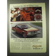 1978 Oldsmobile 88 Holiday Coupe Ad - Sportiness