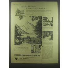 1954 Pressed Steel Company limited Advertisement - From Oxford to the highways