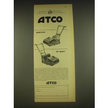 1963 Atco Lawn Mower Ad - Atco Petrol or Purr