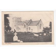 St Mary's Church Kilve Postcard Somerset Publisher Herbert H Hole