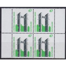 GERMANY BUND [1997] MiNr 1932 4er ( **/mnh ) [01] Sehenswürdigkeiten
