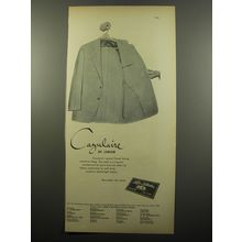 1950 Lebow Cazulaire Suit Advertisement