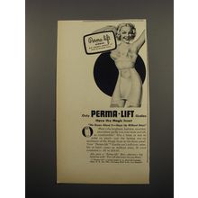 1950 Perma-Lift Girdles Ad - Only Perma-Lift Girdles have the magic inset