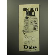 1967 Daisy Golden Bullseye B-Bs Advertisement - Big Buy!