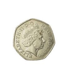 2000 Seated Britannia 50p circulated freepost
