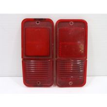 1968 - 1972 Chevrolet Truck Red Marker Lights OEM 5960596 68 69 70 71 72
