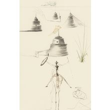 SALVADOR DALÍ Tristan and Iseult Picture 6 Poster Canvas Movie Film Print A0 A1