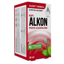 ALKON Drops causes repulsion to alcohol and nausea, reduces aggression 50ml