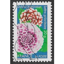 FRA 2012 (60c)(S/A) 'FLOWERS - DAHLIA ' FINE USED (EBID56-689)