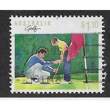 AUS 1989 $1.10 'SPORTS - GOLF' FINE USED (EBID67-338)