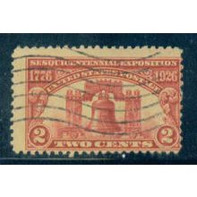 Used 627 2c Liberty Bell Average M06772
