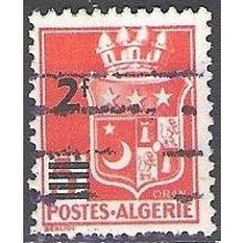 Algérie 1943 Michel 195 O Cote (2005) 0.80 € Armoirie Oran