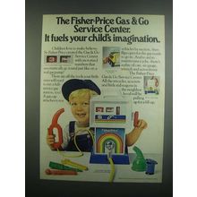 1984 Fisher-Price Gas & Go Service Center Ad - It Fuels