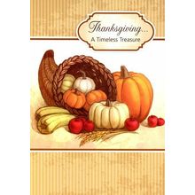 Thanksgiving A Timeless Treasure - Thanksgiving Greeting Card - 25303
