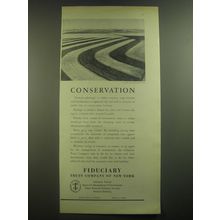 1946 Fiduciary Trust Company of New York Ad - Conservation