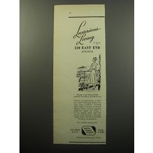 1951 Brown, Harris, Stevens Apartments Ad - Luxurious Living is yours