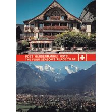 Hardermannli Hotel Switzerland Postcard