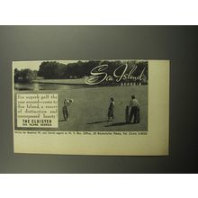 1957 The Cloister Resort Ad - For superb golf the year around