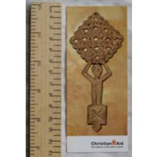 Vintage bookmark - Christian Aid CA13, A weak tree carried him who carries both