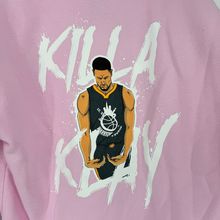 Independent Trading Co. Hoodie Pink Sz M "I Feel Like Game 6 Klay" Warriors